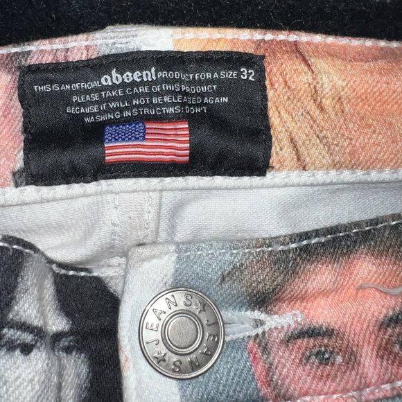 Absent Mugshot Jeans RARE - size 32 - Picture 2 of 11